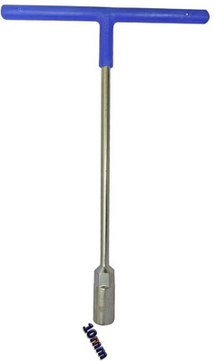 Inditrust Heavy duty 10mm T Spanner Sing side Wrench Single Sided T Type Wrench(Pack of 1)