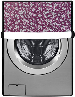 Nitasha Front Loading Washing Machine  Cover(Width: 60 cm, megenta, white)