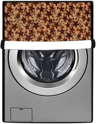Nitasha Front Loading Washing Machine  Cover(Width: 64 cm, yellow, orange)
