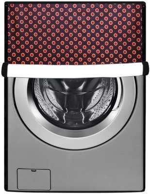 Nitasha Front Loading Washing Machine  Cover(Width: 61 cm, coffee, red)