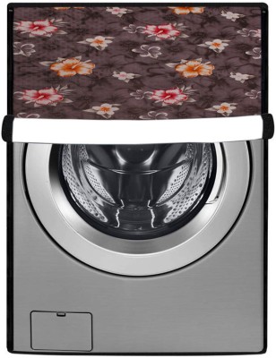 Nitasha Front Loading Washing Machine  Cover(Width: 63 cm, purple, white)