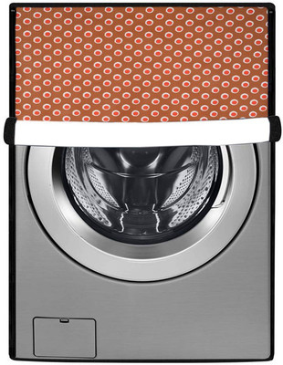 Nitasha Front Loading Washing Machine  Cover(Width: 63 cm, red, brown)