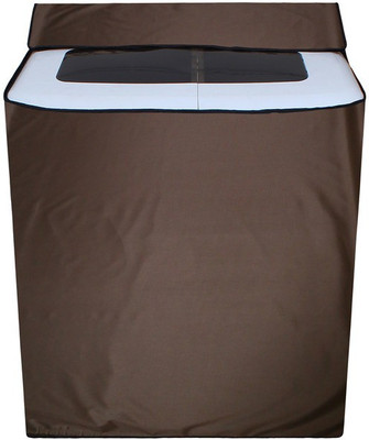 Nitasha Semi-Automatic Washing Machine  Cover(Width: 82 cm, Coffee)