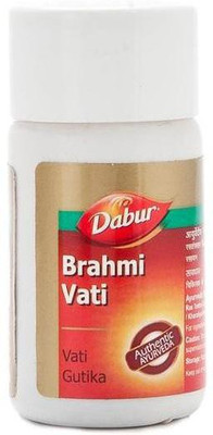 Dabur BRAHMI VATI 40 TAB pack of 4(Pack of 4, 40 Tablets)