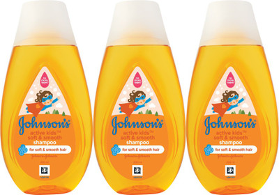 JOHNSON'S BABY Active Kids Soft & Smooth Shampoo(600 ml)