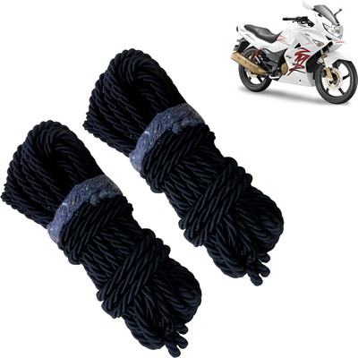 Pious Bike Crash Guard Black Rope 11 Meter Long Set Of 2 ForKarizma ZMR_RBLKCP118(Hero)