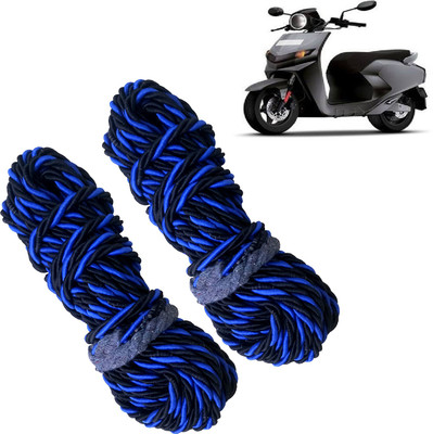 Pious Bike Crash Guard Blue Rope 12 Meter Long Set Of 2 For22 Motors Flow_CGCP257(Universal For Bike)