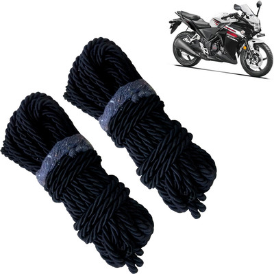 Pious Bike Crash Guard Black Rope Set Of 2 ForCBR 250R_RBLKCP152(Honda)