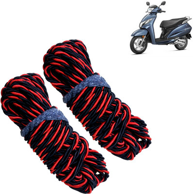 Pious Bike Crash Guard Red Rope 11 Meter Long Set Of 2 ForActiva_RRCS63(Honda)