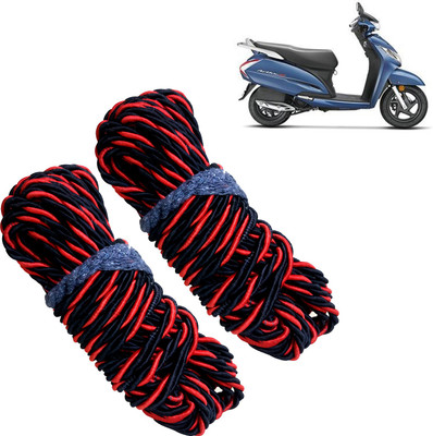 Pious Bike Crash Guard Red Rope 11 Meter Long Set Of 2 ForActiva 125 2018_RRCS218(Honda)
