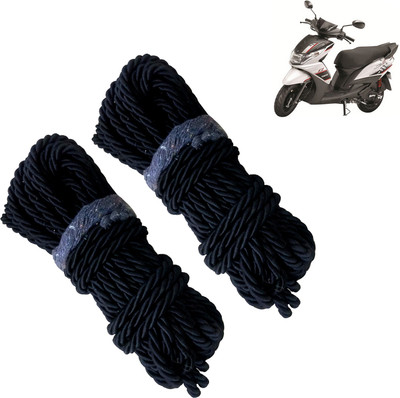 Pious Bike Crash Guard Black Rope 11 Meter Long Set Of 2 ForRay Z_RBLKCP264(Yamaha)