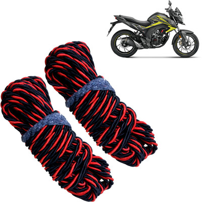 Pious Bike Crash Guard Red Rope 11 Meter Long Set Of 2 ForCB Hornet 160_RRCS70(Honda)