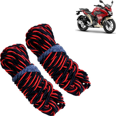 Pious Bike Crash Guard Red Rope 11 Meter Long Set Of 2 ForFazer_RRCS180(Yamaha)