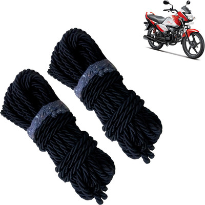 Pious Bike Crash Guard Black Rope 11 Meter Long Set Of 2 ForSplendor I Smart_RBLKCP128(Hero)