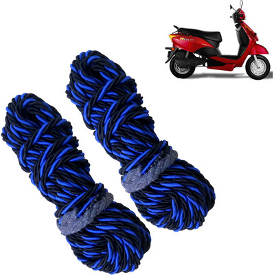 Pious Bike Crash Guard Blue Rope 12 Meter Long Set Of 2 ForYo Spark_CGCP140(Universal For Bike)