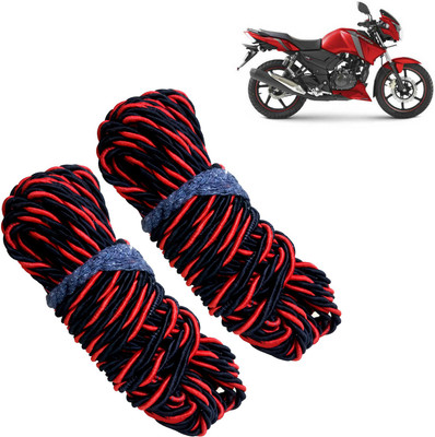 Pious Bike Crash Guard Red Rope 11 Meter Long Set Of 2 ForApache RTR 160_RRCS153(TVS)
