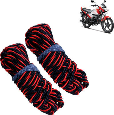 Pious Bike Crash Guard Red Rope 11 Meter Long Set Of 2 ForSplendor I Smart_RRCS55(Hero)