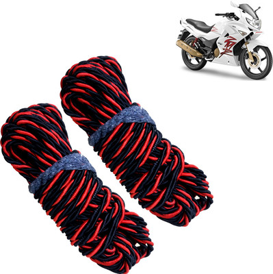 Pious Bike Crash Guard Red Rope 11 Meter Long Set Of 2 ForKarizma ZMR_RRCS45(Hero)