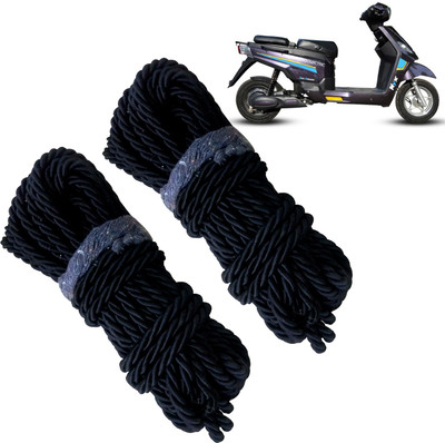 Pious Bike Crash Guard Black Rope 11 Meter Long Set Of 2 ForElectric NYX e5_RBLKCP305(Hero)