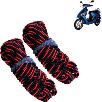 Pious Bike Crash Guard Red Rope 11 Meter Long Set Of 2 ForYo Electron_RRCS95(Universal For Bike)