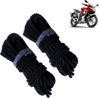 Pious Bike Crash Guard Black Rope Set Of 2 ForGixxer_RBLKCP211(Suzuki)