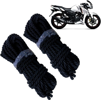 Pious Bike Crash Guard Black Rope 11 Meter Long Set Of 2 ForApache RTR 160 4V_RBLKCP284(TVS)