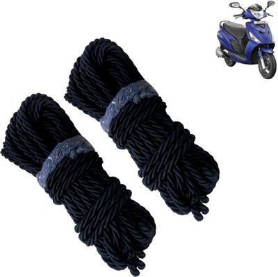 Pious Bike Crash Guard Black Rope 11 Meter Long Set Of 2 ForMaestro Edge_RBLKCP120(Hero)