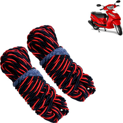 Pious Bike Crash Guard Red Rope 11 Meter Long Set Of 2 ForWego_RRCS175(TVS)