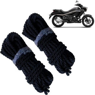 Pious Bike Crash Guard Black Rope Set Of 2 ForIntruder 150_RBLKCP290(Suzuki)