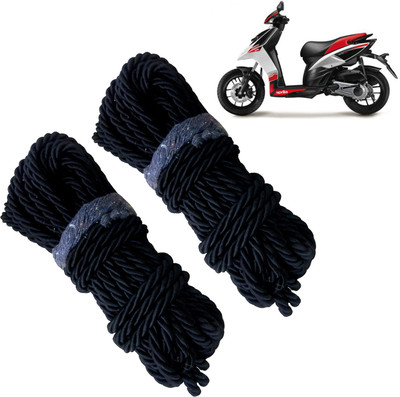 Pious Bike Crash Guard Black Rope 11 Meter Long Set Of 2 ForSR 125_RBLKCP299(Universal For Bike)