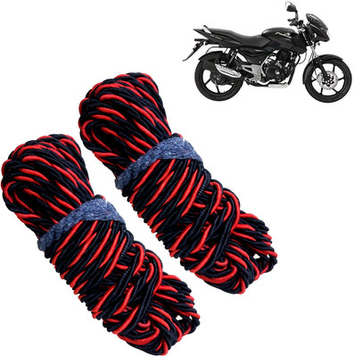 Pious Bike Crash Guard Red Rope 11 Meter Long Set Of 2 ForPulsar 135 LS DTS-i_RRCS18(Bajaj)