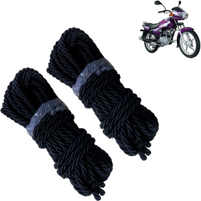 Pious Bike Crash Guard Black Rope Set Of 2 ForStar City_RBLKCP243(TVS)