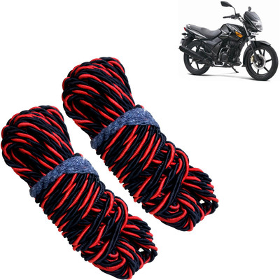 Pious Bike Crash Guard Red Rope 11 Meter Long Set Of 2 ForFlame DS 125_RRCS157(TVS)