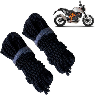Pious Bike Crash Guard Black Rope 11 Meter Long Set Of 2 ForImpulse_RBLKCP116(Hero)
