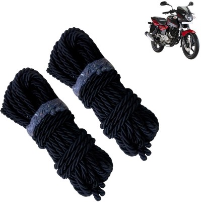 Pious Bike Crash Guard Black Rope 11 Meter Long Set Of 2 ForPulsar 180 DTS-i_RBLKCP94(Bajaj)