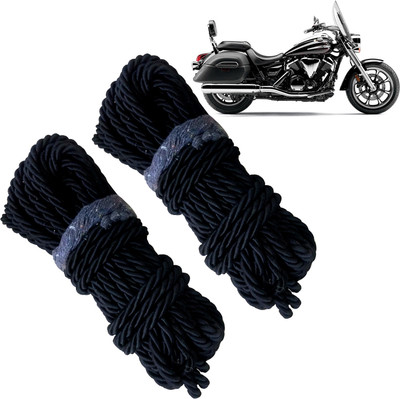 Pious Bike Crash Guard Black Rope 11 Meter Long Set Of 2 ForStar_RBLKCP242(TVS)