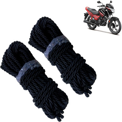 Pious Bike Crash Guard Black Rope 11 Meter Long Set Of 2 ForGlamour_RBLKCP109(Hero)