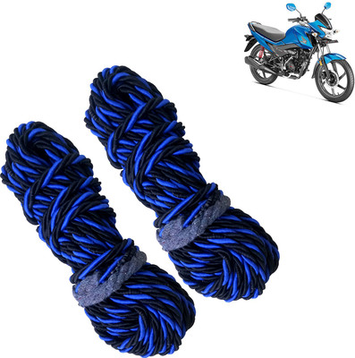 Pious Bike Crash Guard Blue Rope 12 Meter Long Set Of 2 ForLivo_CGCP133(Honda)