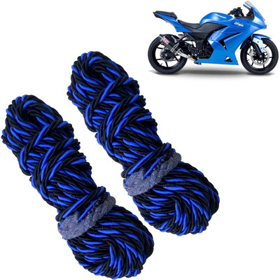 Pious Bike Crash Guard Blue Rope 12 Meter Long Set Of 2 ForNinja 250_CGCP145(Kawasaki)