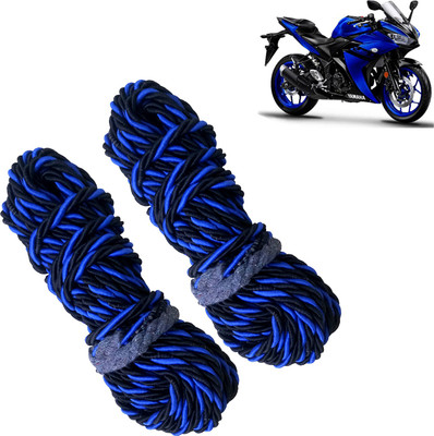 Pious Bike Crash Guard Blue Rope 12 Meter Long Set Of 2 ForYZF_CGCP244(Yamaha)