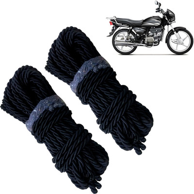 Pious Bike Crash Guard Black Rope 11 Meter Long Set Of 2 ForSplendor Pro_RBLKCP131(Hero)