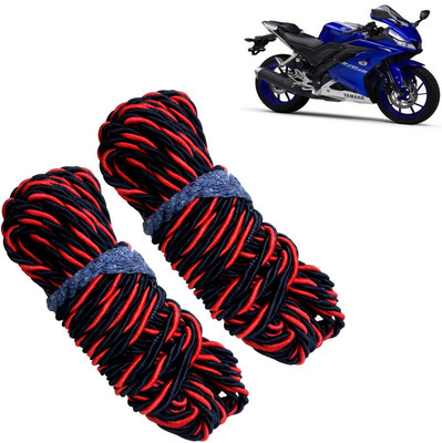 Pious Bike Crash Guard Red Rope 11 Meter Long Set Of 2 ForR15_RRCS188(Yamaha)