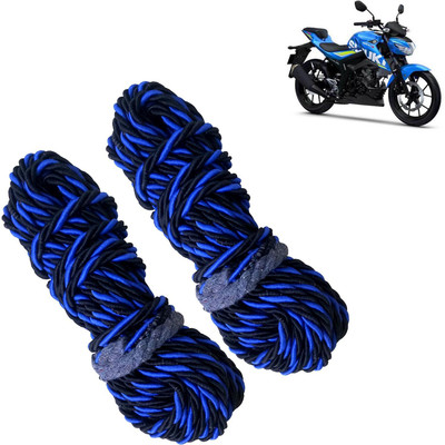Pious Bike Crash Guard Blue Rope 12 Meter Long Set Of 2 ForGSX_CGCP184(Suzuki)
