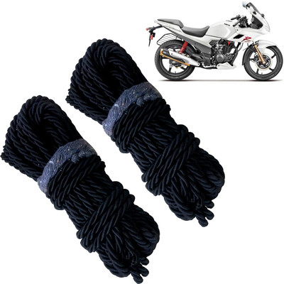 Pious Bike Crash Guard Black Rope 11 Meter Long Set Of 2 ForKarizma_RBLKCP117(Hero)