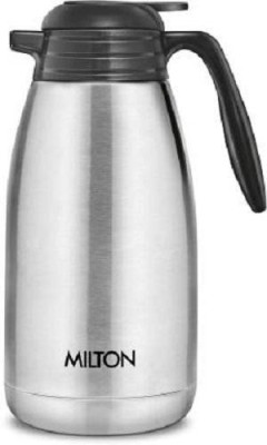 MILTON Thermosteel Classic Hot & Cold 2000ml Flask 2000 ml Flask(Pack of 1, Silver, Steel)