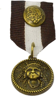 Shiv Jagdamba Mens Suit Medal Ribbon Military Medal Badge Label Pin Brooch(Multicolor)