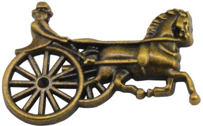 Men Style  Horse and Carriage Buggy Pin Brooch Lapel Pin Brooch(Bronze)