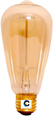 CARSTEN 40 W Basic Standard E27 Incandescent Bulb(Yellow)