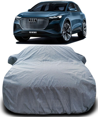 Gavya Car Cover For Audi e-tron Sportback (With Mirror Pockets)(Black, White)