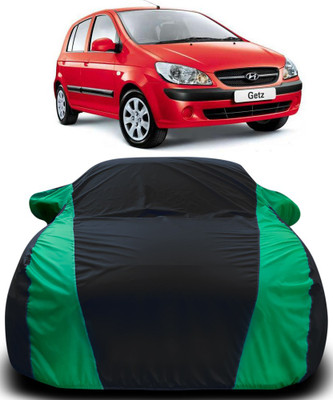 Gavya Car Cover For Hyundai Getz Prime (With Mirror Pockets)(Multicolor)
